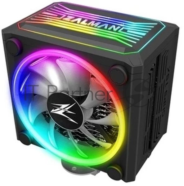 Кулер ZALMAN CNPS16X Black, 120мм RGb FAN, 4 HEAT PIPES, 4-PIN PWM, 1350-2700 RPM, 20-32DBA, LONG LIFE BEARING, FULL SOCKET SUPPORT