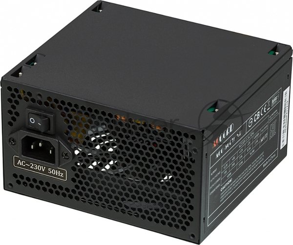 Блок питания Accord ACC-500W-NP, 500Вт, 120мм, черный