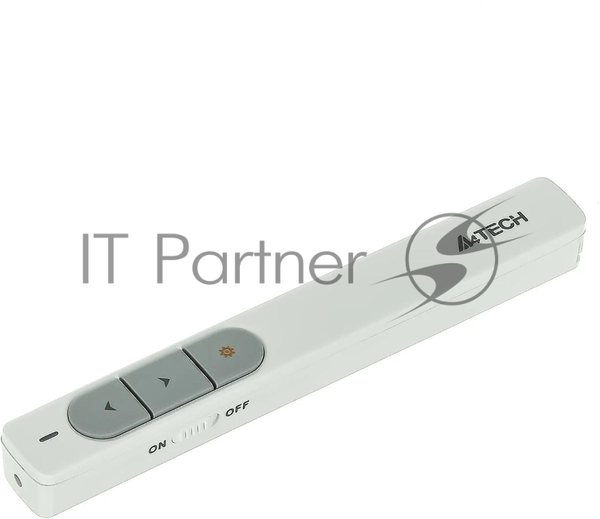 Презентер беспроводной A4Tech LP15 белый, радиоканал, USB, кнопки - 3
