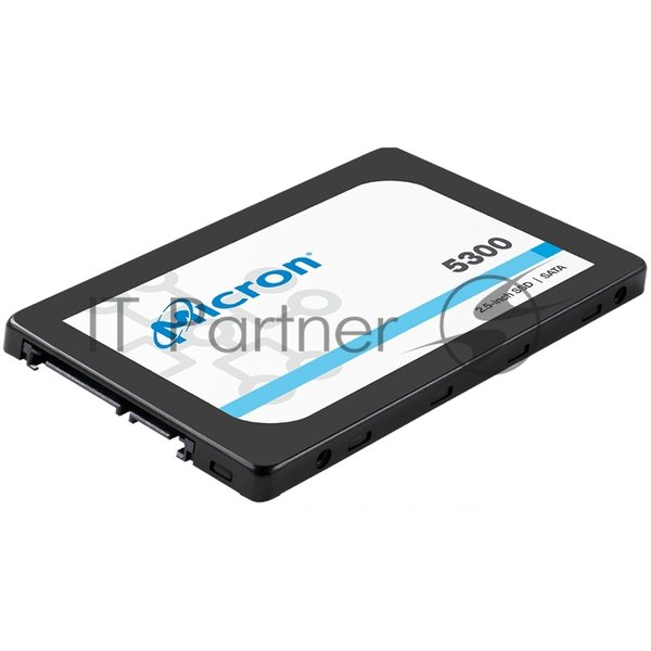 Накопитель SSD Crucial Micron 5300 PRO, 7680Gb, SATA III, R/W 540/520