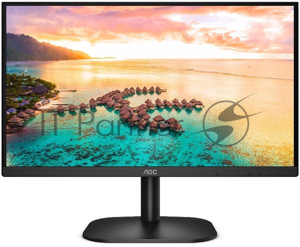 Монитор 23.8" AOC 24B2XH IPS 1920x1080, 75 Гц, 4 мс, 16:9, 250 кд/м2, 1xHDMI, 1xVGA, 1x3.5 мм, черный