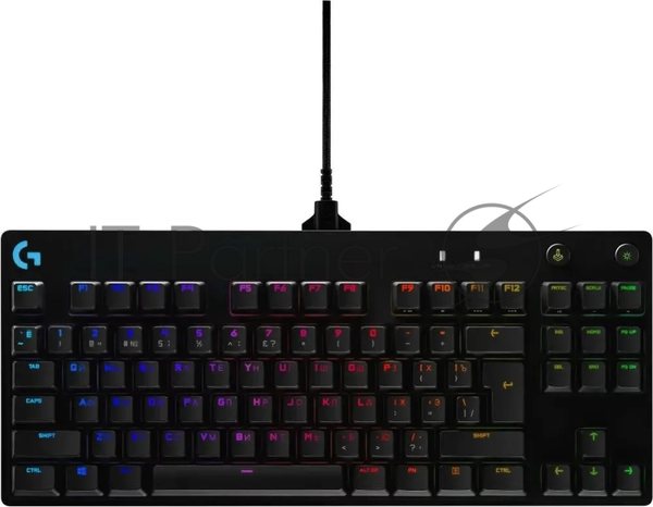 Клавиатура Logitech Gaming PRO проводная, USB Type-A, чёрный
