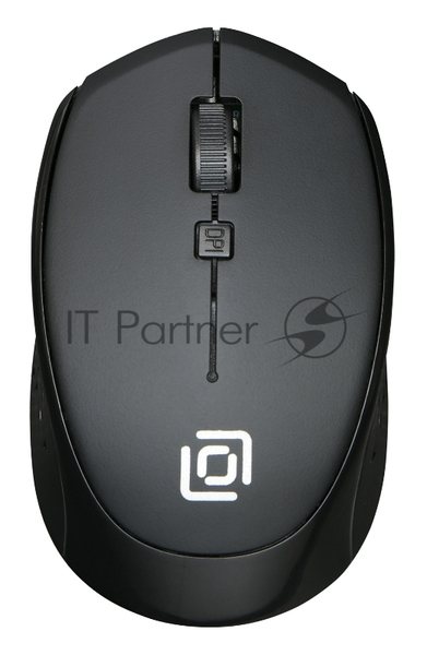 Мышь беспроводная Oklick 488MW черный/черный оптическая (1000dpi) USB (4but)