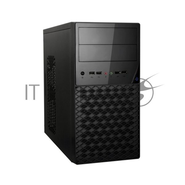 Компьютерный корпус ExeGate EX284029RUS Minitower BA-203U Black, mATX, (AA450, 80мм), 2хUSB+1хUSB 3.0, Audio