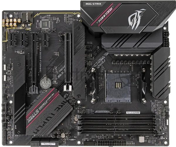 Материнская плата ASUS ROG STRIX B550-F GAMING, AM4, AMD B550, 4xDDR4, 6xSATA, 2xM.2, 1xPCI-E 3.0 x16, 1xPCI-E 4.0 x16, 3xPCI-E x1, 1xDP, 1xHDMI, 1x 2.5Gb LAN, 1xUSB 3.2 Gen 2, 4xUSB 3.2 Gen 1, 2xUSB 2.0, 5x3.5 мм, 7.1, ATX