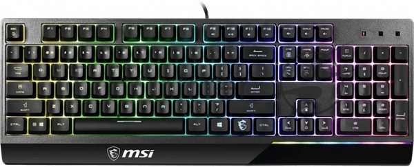 Клавиатура MSI Vigor GK30 проводная, USB Type-A, чёрный