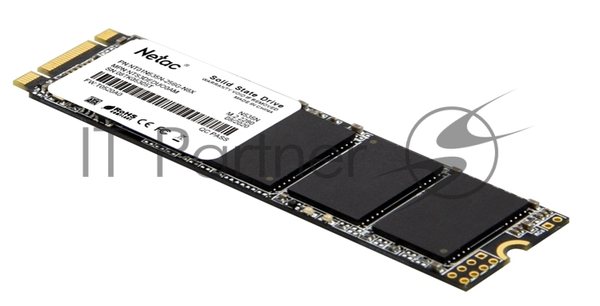Накопитель SSD Netac N535N, 256Gb, M.2 2280, SATA-III, R/W 540/490