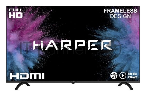 Телевизор Harper 43" 43F720T черный LED FHD 60Hz