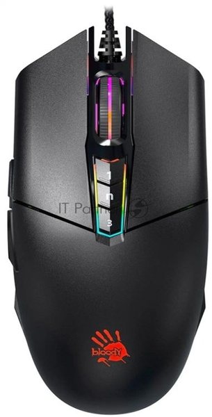 Мышь проводная A4Tech Bloody P91s черный, 8000 dpi, USB, кнопки - 8