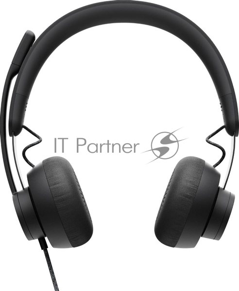 Гарнитура Logitech Zone Wired Teams графит, проводная, USB