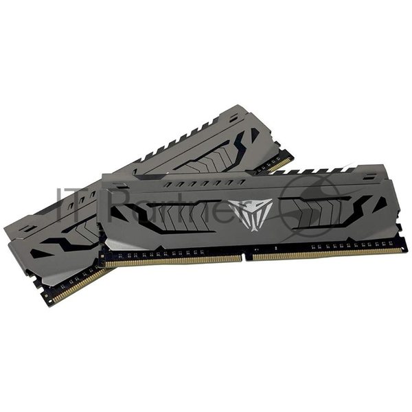 Оперативная память Patriot Viper Steel, DDR4, 32GB (2x16GB), 3600MHz, CL18, DIMM, радиатор, черный