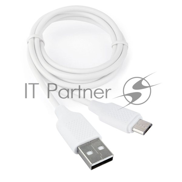 Кабель USB2.0 Cablexpert CCB-mUSB2-AMBMO2-1MW, AM/microB, издание Classic 0.2, 1м, белый, блистер