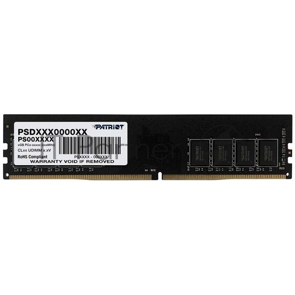 Оперативная память Patriot Signature, DDR4, 16GB (1x16 GB), 2400 MHz, CL17, DIMM