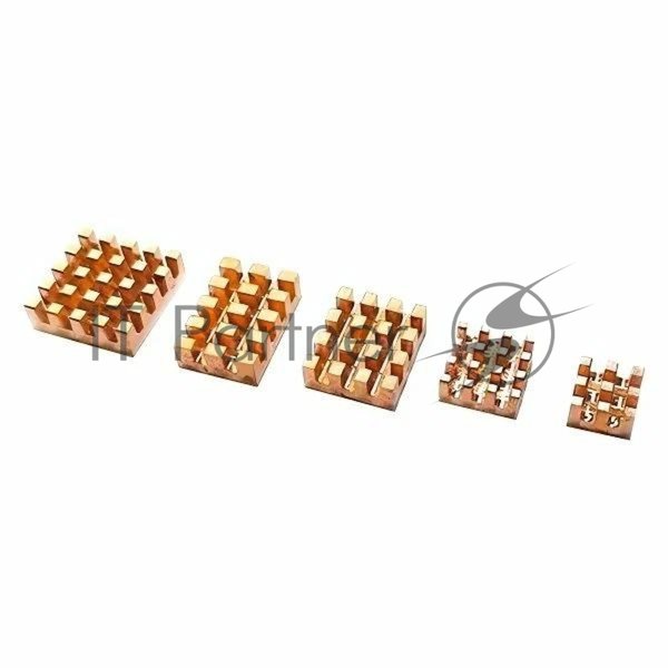 Набор радиаторов ACD RA603 5 in 1 Pure Copper HeatSink for Raspberry 4B