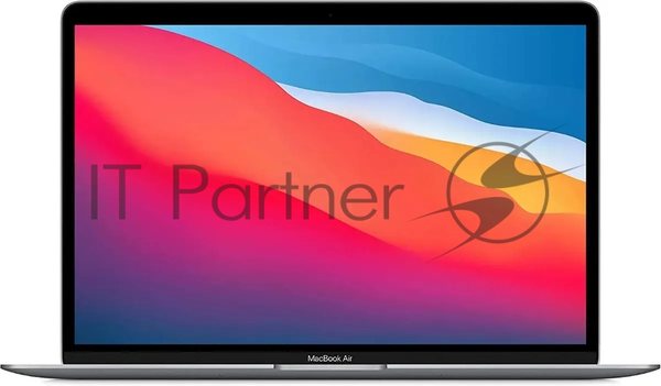 Ноутбук Apple MacBook Air 13 13.5" 2560x1600/RAM 8Gb/SSD 256Gb/ENGRUS/macOS Space Gray 1.29 кг грав