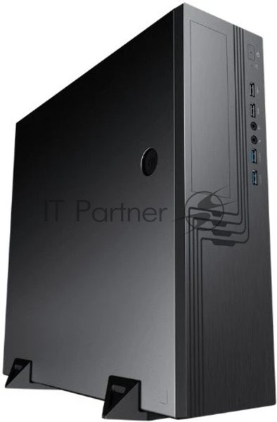 Компьютерный корпус Slim Case Powerman EL555 черный PM-300ATX 2хUSB 3.0+2хUSB 2.0,HD,Audio mATX, miniATX