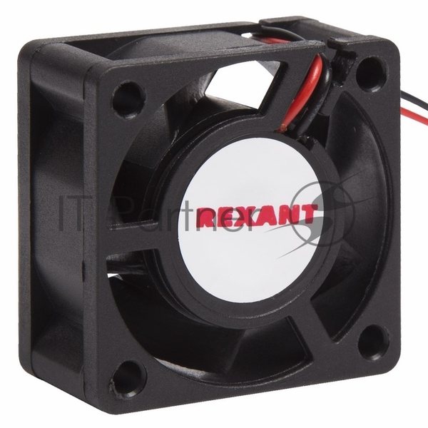 Вентилятор для корпуса Rexant RX 4020MS 24VDC черный, 40 мм, 6800 об/мин, 28 дБ, 2 pin