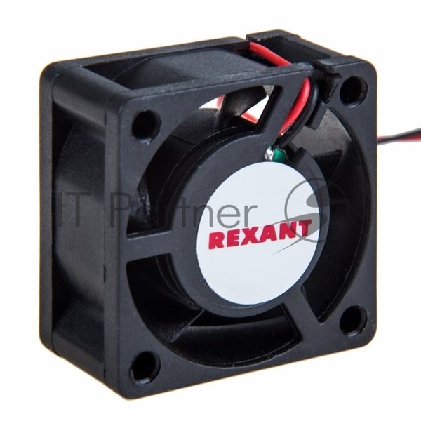 Вентилятор для корпуса Rexant RХ 4020MS 12VDC черный, 40 мм, 6900 об/мин, 28 дБ, 2 pin