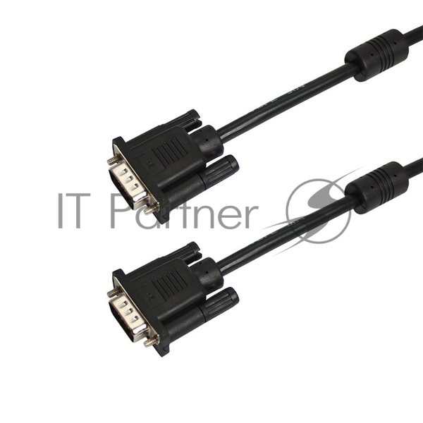 Шнур PROconnect VGA - VGA с ферритами, длина 3 мeтра, черный