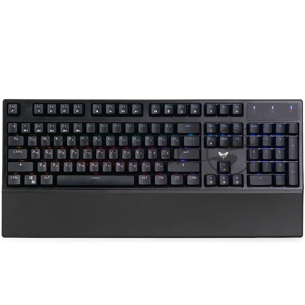 Клавиатура проводная CROWN CMGK-902, USB, черный