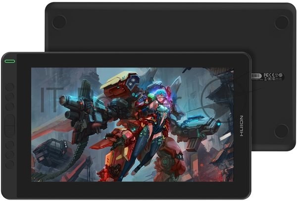 Графический монитор Huion Kamvas 13, 13.3", 1920x1080, 8192 уровней, USB Type-A, USB Type-C, HDMI
