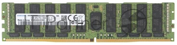 Оперативная память Samsung DDR4 64GB LRDIMM (PC4-25600) 3200MHz ECC Reg Load Reduced 1.2V M386A8K40DM2-CWELY
