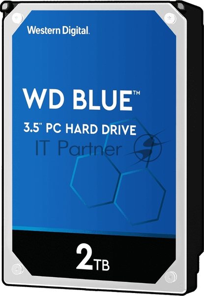 Жесткий диск Western Digital 2Tb 7200rpm WD20EZBX SATA-III Blue 256Mb 3.5"