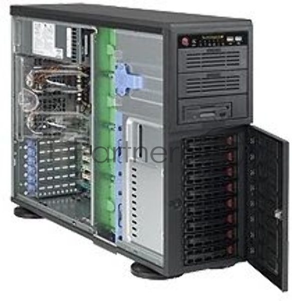 Компьютерный корпус SuperMicro CSE-743TQ-903B-SQ Midi-Tower 900W