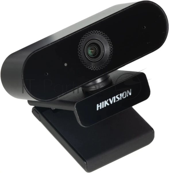 Веб-камера Hikvision DS-U02 1920x1080, 30 кадр/с, USB Type-A, микрофон, автоосвещение, универсальное крепление