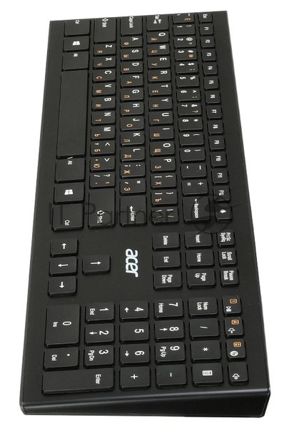 Клавиатура беспроводная Acer OKR010, USB, Радиоканал, черный
