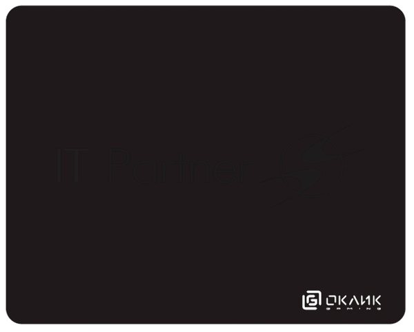 Коврик для мыши Oklick/Оклик OK-F0283 черный 280x225x3мм
