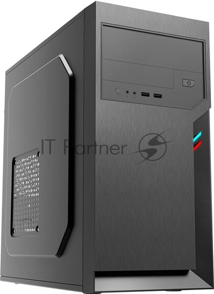 Компьютерный корпус Foxline FL-702, mATX, 1x5.25EXT, 1x3.5EXT, 2x3.5INT, 2xUSB 3.0, HDA, w/o FAN, w/450W ATX PSU, w/1.2m EU pwr cord