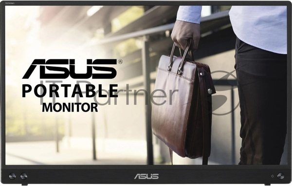 Монитор 15.6" ASUS ZenScreen MB16ACV IPS 1920x1080, 60 Гц, 5 мс, 16:9, 250 кд/м2, 1xUSB-C, темно-серый/черный