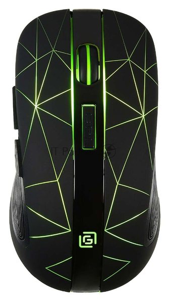 Мышь беспроводная Oklick 976GW черный, 3200 dpi, радиоканал, USB, кнопки - 6