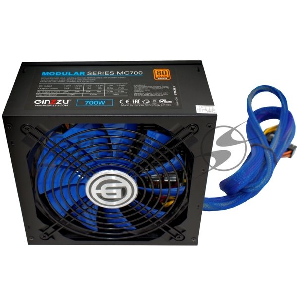 Блок питания Ginzzu MC700 700W 14CM 80 PLUS Bronze,