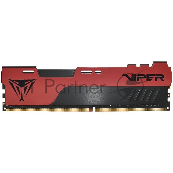 Оперативная память Patriot Viper Elite II, DDR4, 8GB (1x8 GB), 3600 MHz, CL20, DIMM, радиатор, красный/черный