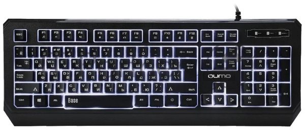 Клавиатура Qumo Office Base K59 проводная, USB Type-A, чёрный