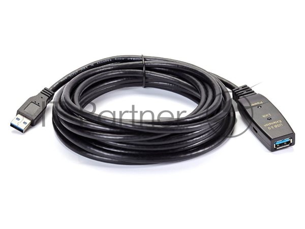 Кабель-адаптер USB3.0-repeater Aopen, удлинительный активный Am-->Af 5м QUST/qust ACU827A-5M