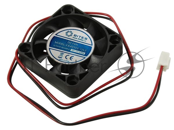 Вентилятор для корпуса 5bites FB4010S-12L2 черный 40мм 5000rpm 22db 2-pin