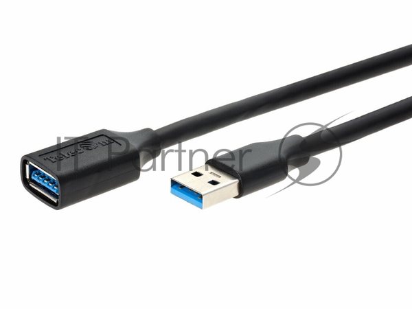 Кабель удлинительный USB3.0 Am-Af 3m Telecom черный (TUS708-3M)