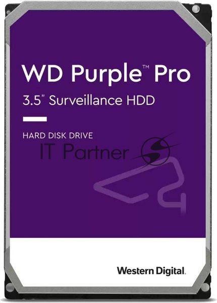 Жесткий диск Western Digital Original SATA-III 18Tb WD181PURP Video Purple Pro (7200rpm) 512Mb 3.5"