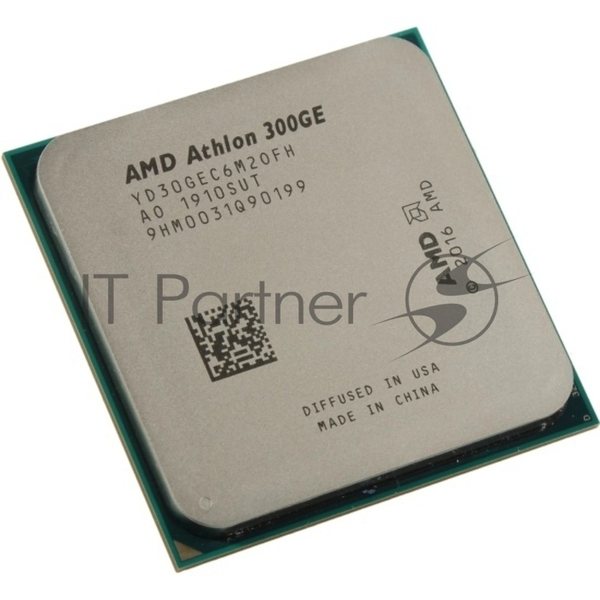 Процессор AMD Athlon 300GE 2C/4T (3.4GHz,5MB,35W,AM4) tray, with Radeon Vega Graphics
