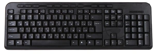 Клавиатура Qumo Opus K64 проводная, USB Type-A, чёрный