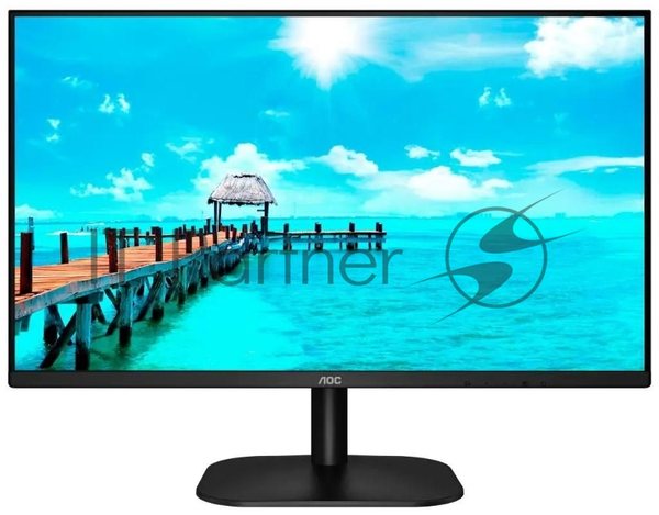 Монитор 27" AOC Value Line 27B2QAM VA 1920x1080, 75 Гц, 4 мс, 16:9, 250 кд/м², 1xHDMI, 1хDP, 1x3.5 мм, черный