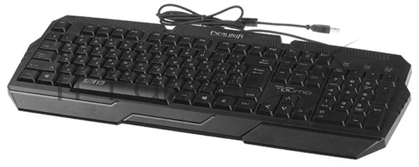 Клавиатура Qumo Excalibur K67 проводная, USB Type-A, чёрный