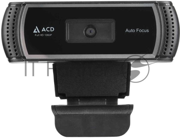 Веб-камера ACD Vision UC700 1920x1080, 30 кадр/с, USB Type-A, микрофон (шумоподавление), автоматическая фокусировка, автоосвещение, шторка приватности, универсальное крепление