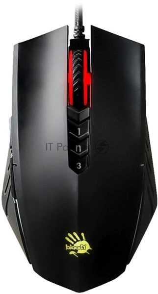 Мышь проводная A4Tech Bloody A70 черный, 6200 dpi, USB, кнопки - 8