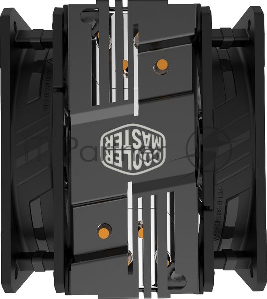 Кулер для процессора Cooler Master Hyper 212 LED Turbo ARGB черный, 120 мм, алюминий/медь, 1800 об/мин, 27 дБ, 4 pin, 160 Вт, 159 мм