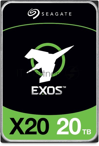 Жесткий диск Seagate HDD Server Exos X20 HDD 512E/4KN (3.5'/20Tb/SATA 6Gb/s/7200rpm)
