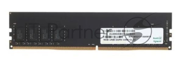 Оперативная память Apacer, DDR4, 8GB (1x8GB), 3200MHz, CL22, DIMM